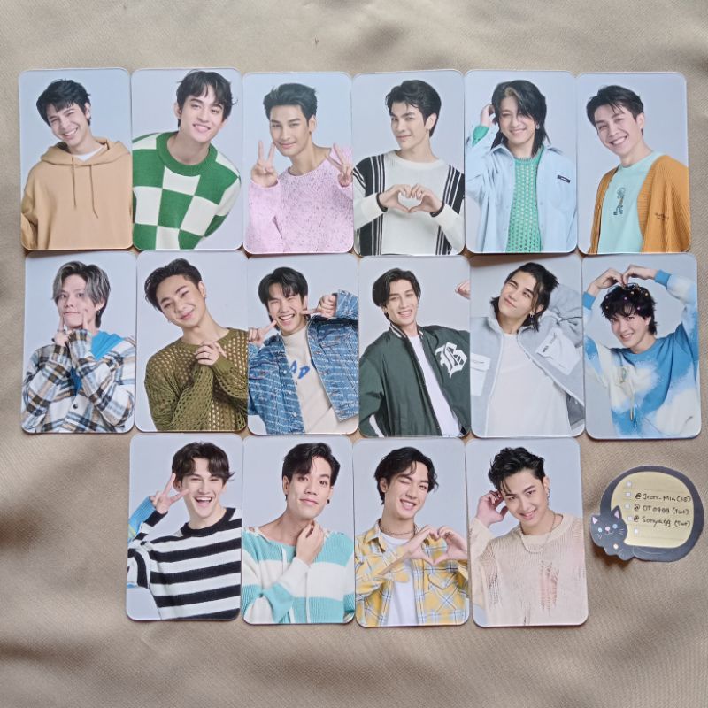 [READY STOCK] PHOTOCARD LIVELY CARD KINNPORCHE SEND OFF OFFICIAL  PC KP KINNPORSCHE BOX SET KUE MILE