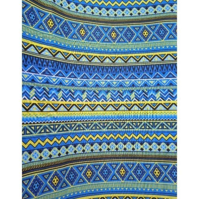 1 meter kain katun lokal motif unik