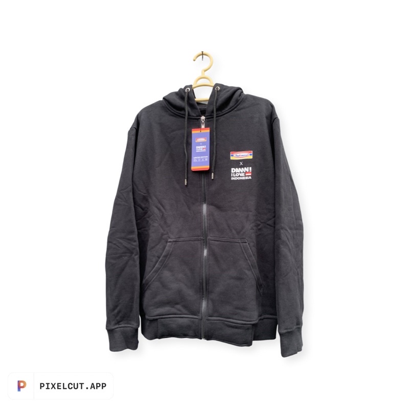 ZIP HOODIE DAMN I LOVE INDONESIA X INDOMARET