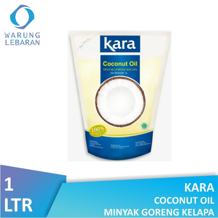 

Kara Coconut Oil 1 Liter - Minyak Goreng Kelapa