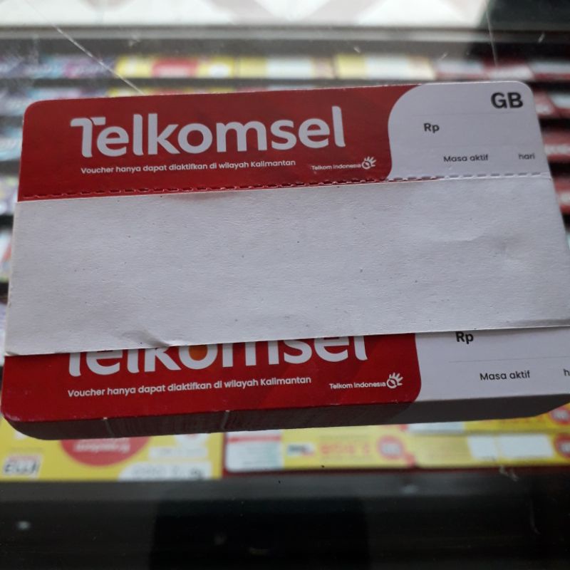 VOUCHER TELKOMSEL KALIMANTAN ZONA 1 ZONA 2