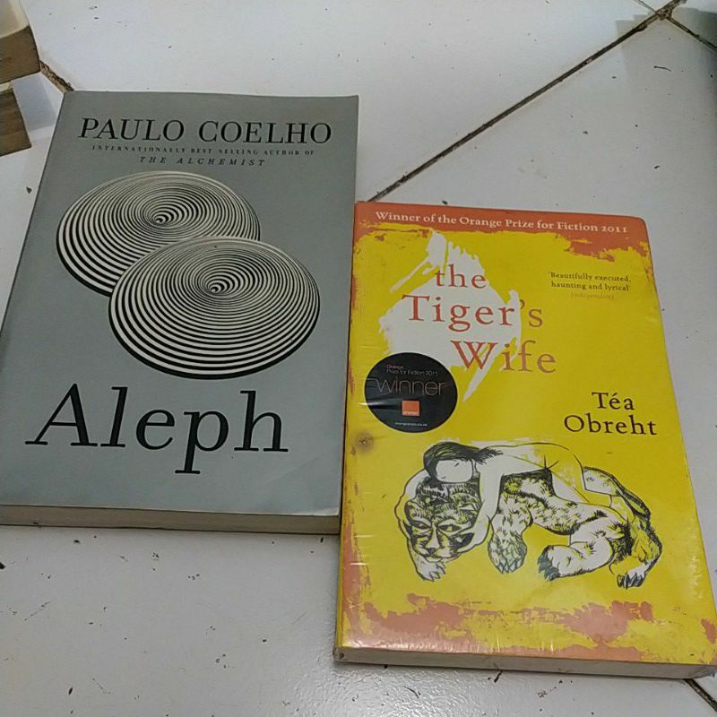 HARGA 1AN THE TIGERS WIFE NY TEW OBREHT dan PAULO COELHO ALEPH