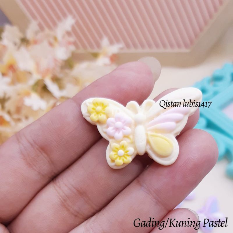 Clay Butterfly Flowers|Clay Butterfly Clay|Butterfly Sweet