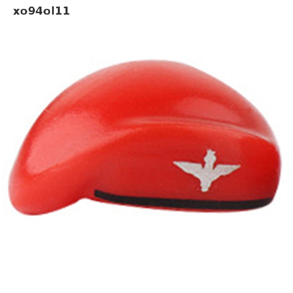 Xo WW2 Mainan Balok Bangunsusun Model Lego Bentuk Helm Tentara Soviet Jerman USA OL