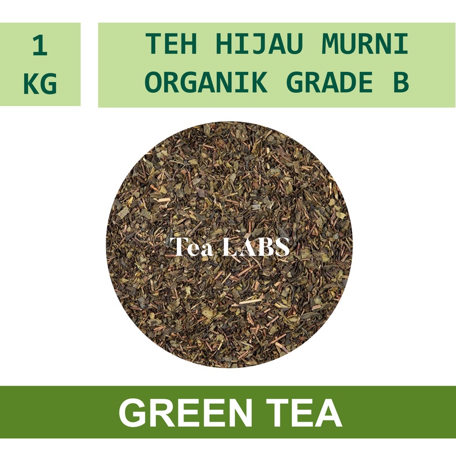

Teh Hijau Organik Kiloan Grade B / Organic Green Tea 1 KILO