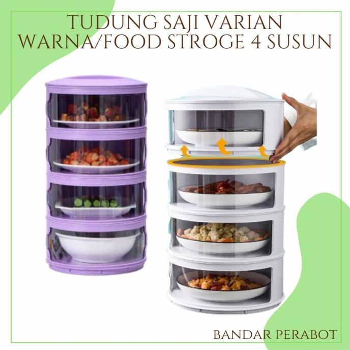 Best Product Rak Makan 4 Susun / Rak Makan Plastik / Rak Makan Murah - Paling Dicari