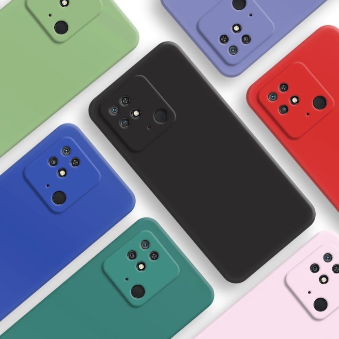 Original Liquid Silicone Poco C40 Softcase Original