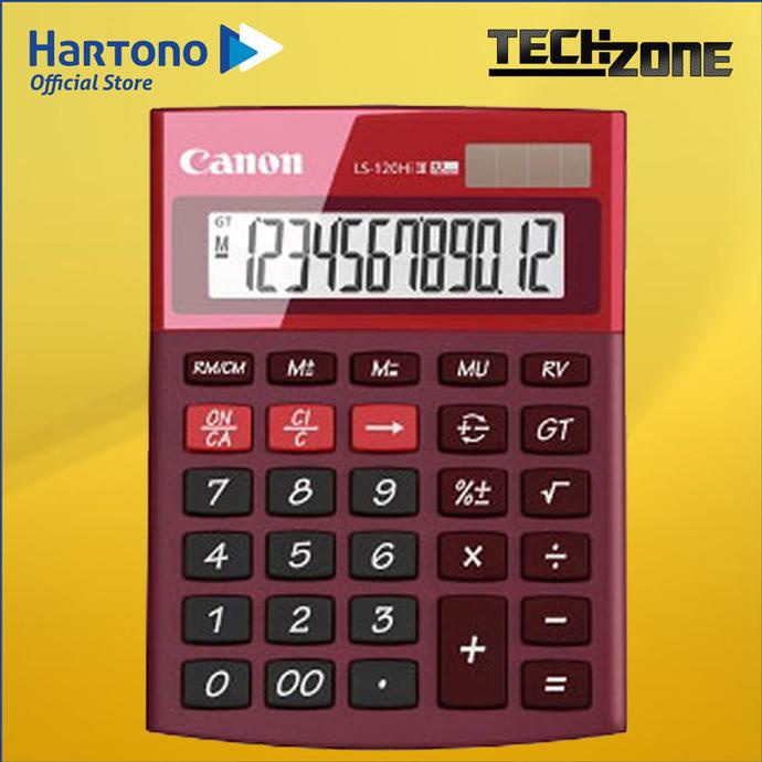 

CANON - DEKSTOP CALCULATOR LS-120HIIIIHB_RD