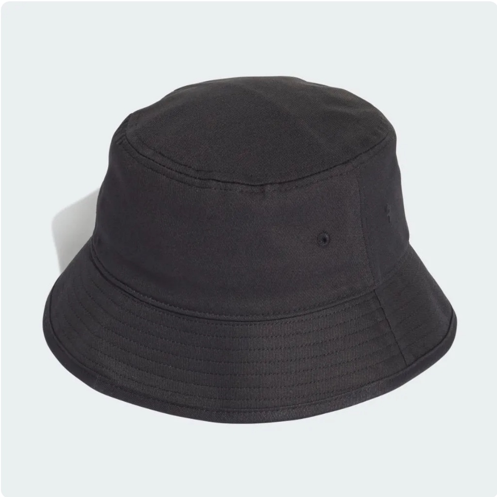 Adidas Adicolor Trefoil Bucket Hat Cap Black Hitam AJ8995 Topi Original 100%