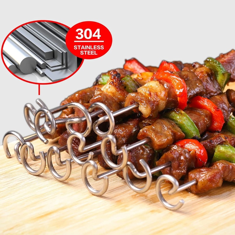 Zzz Tusuk Sate Bahan Stainless Steel Untuk Air Fryer