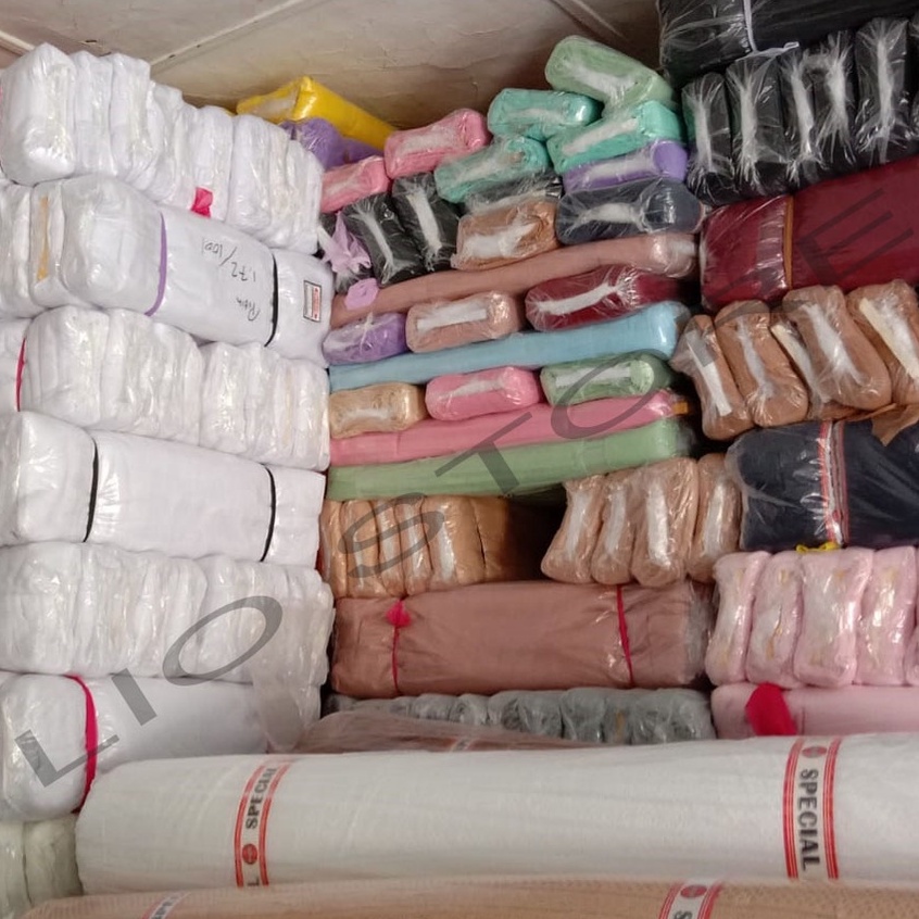 Kain tile Halus Strecth Polos | Kain Jaring Tulle Net per Rol