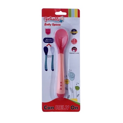 Sendok makan bayi silicone Reliable BPA FREE
