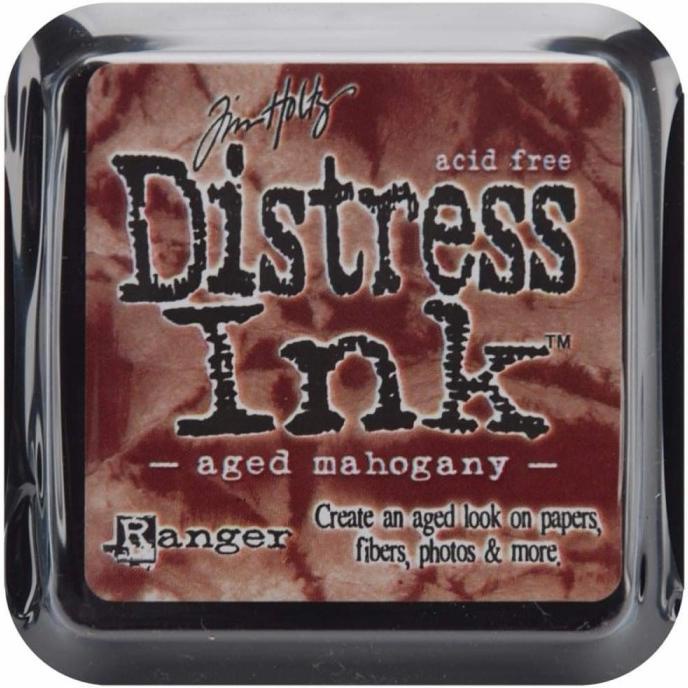 

------] Distress ink Aged mahogany