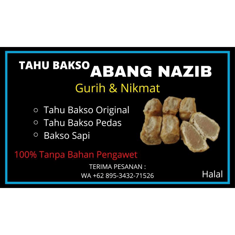 

bakso tahu babang nazib