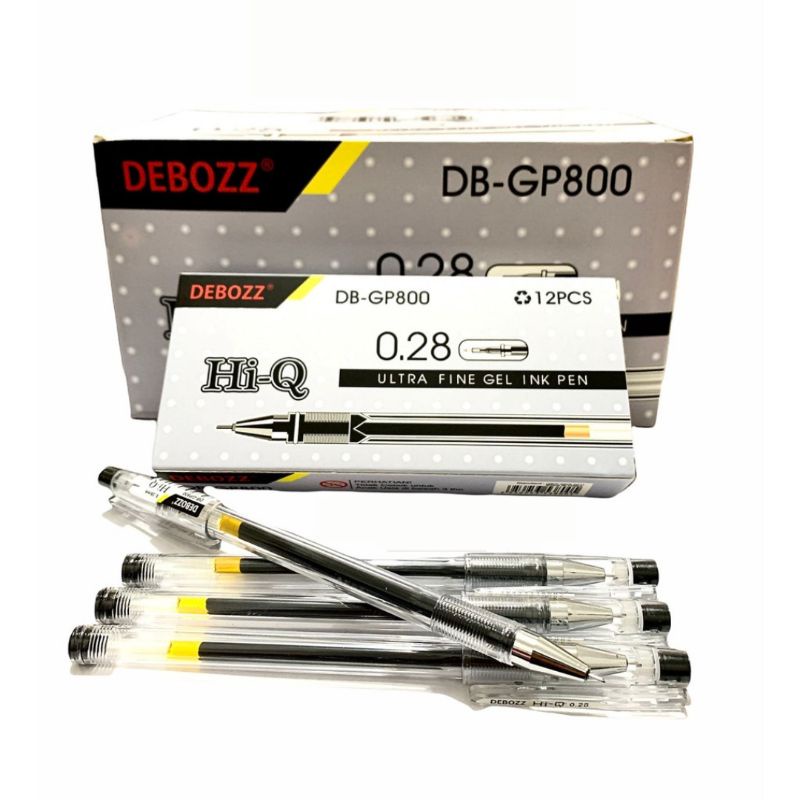 

Pulpen/Gel Pen Hi-Tech Hi-Tec Hitech Hitec Murah Debozz 0.28 mm - DB-GP800