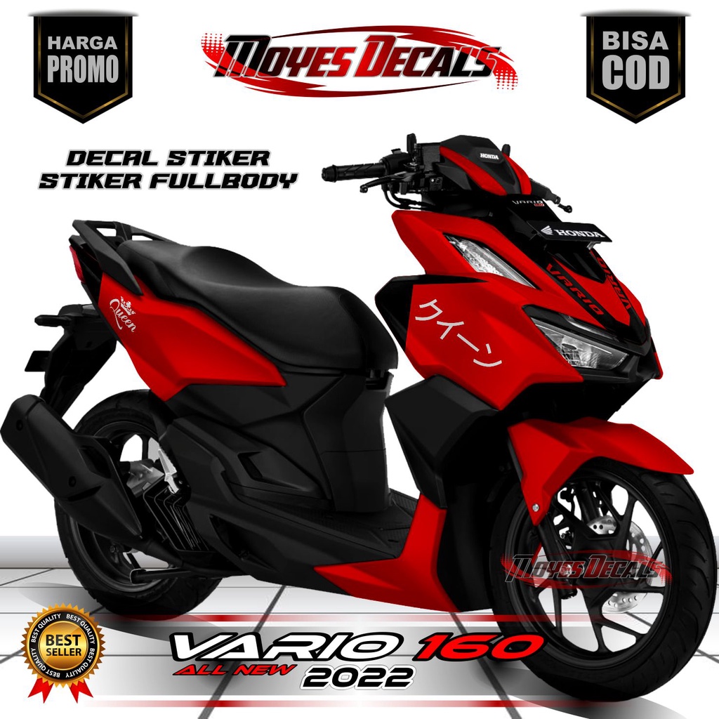 decal vario new 160 2022 stiker striping vario 160 stiker fullbody honda vario 160 stiker decal hond