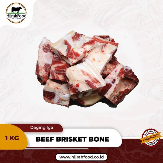 

Iga Tulang Muda Jando Sandung Lamur Sapi | Beef Brisket Bone AUS 1 kg