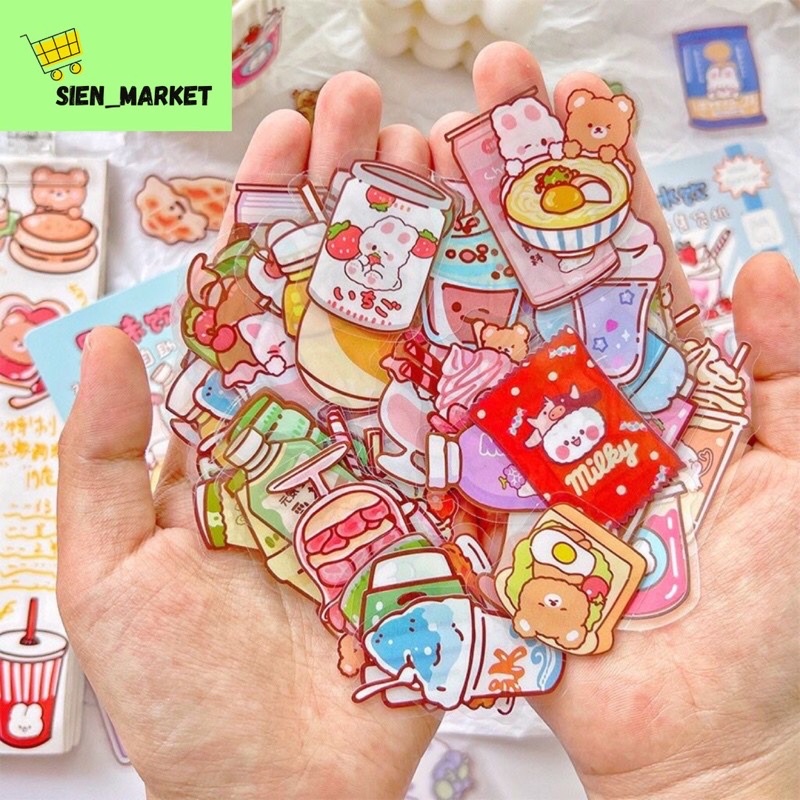 Jual Sticker Anti Air Sticker Lucu Sticker Stiker Satu Pack Sticker