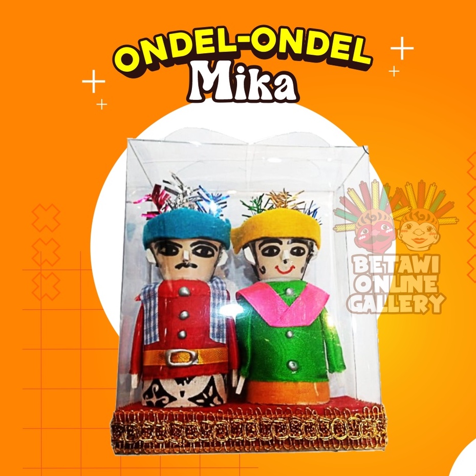 Ondel ondel / ondel-ondel mika / ondel-ondel yakult [SEPASANG]