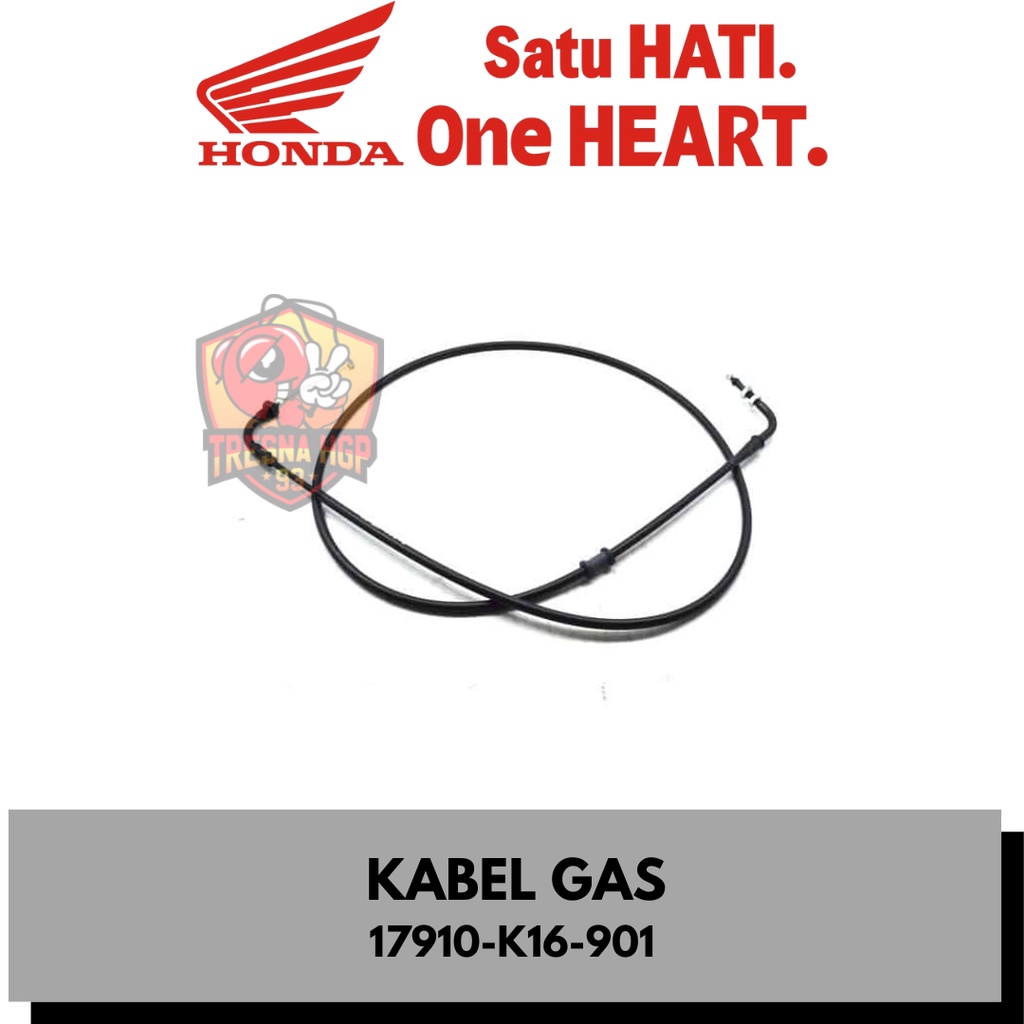 17910-K16-901 KABEL GAS BEAT FI & SCOOPY FI ORIGINAL | CABLE COMP THROTTLE 17910k16901