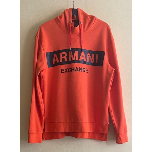 Armani Exchange hoodie orange