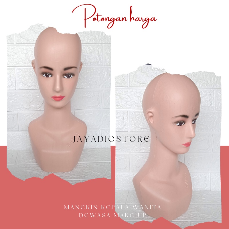 Jual Manekin Kepala Wanirta Dewasa Kulit Wajah Make Up Shopee Indonesia