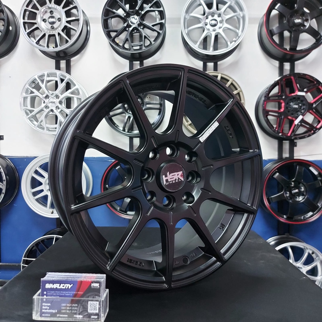 Velg Mobil R15 Hsr Rai-S2 Mobil Jazz Mobilio Sigra Bisa Cicilan Dp 0% Simplicity Medan