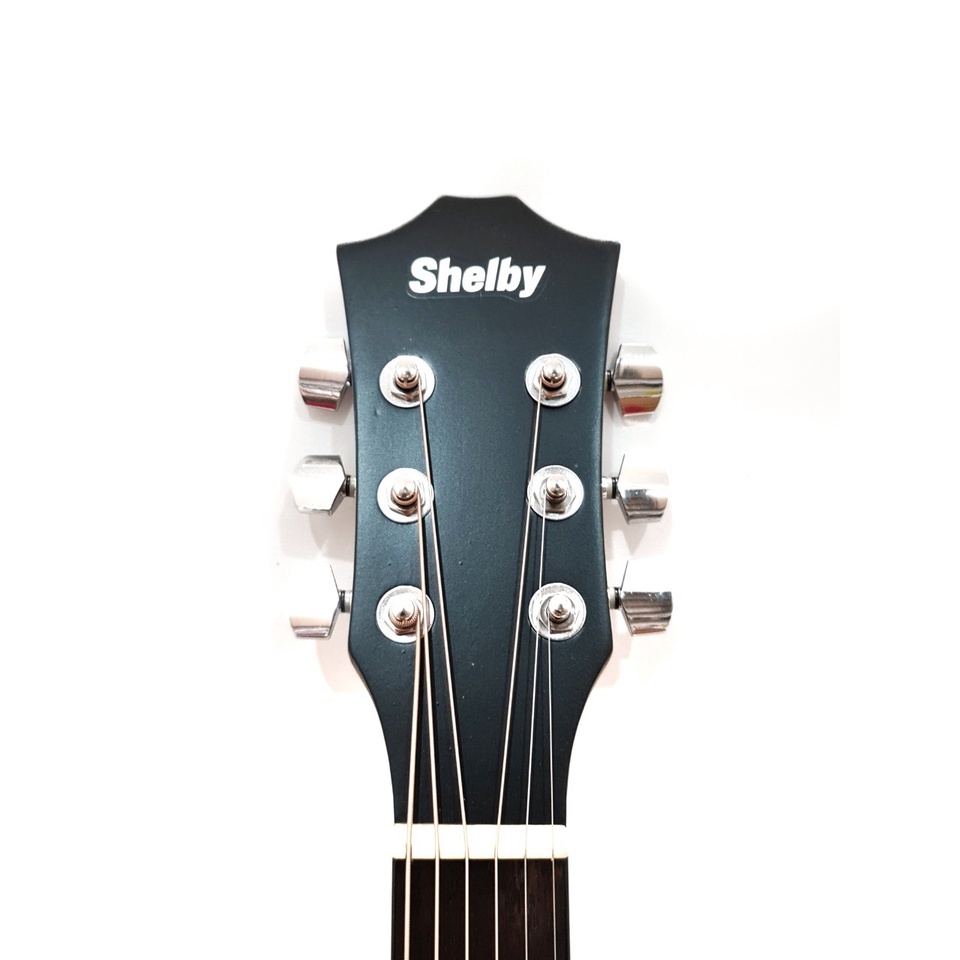 Gitar Akustik Merk Shelby Original Tipe GWC-240 NA NS Senar String Trusrod Murah Jakarta