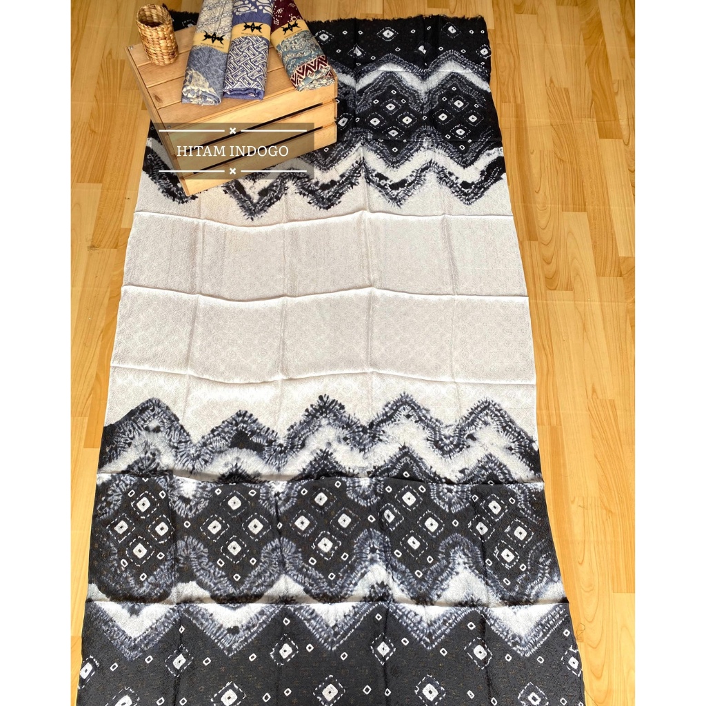 Kain Batik Viscose Motif Jumput Seri 1 / Batik Jumputan