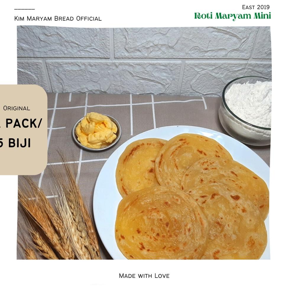 

PALING BAGUS Roti Maryam/Cane/Canai/Konde Kim Original 1 Pack isi 5 Pcs ღ 886