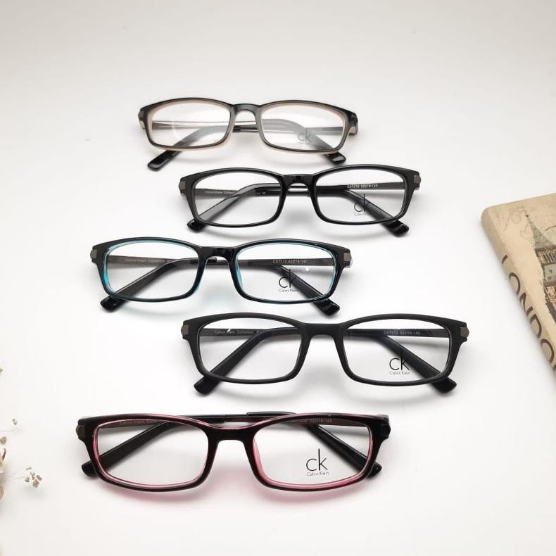 Kacamata/Frame CK 7210 Size 52-18-140 Paket lensa radiasi photocromig Mines silinder plus