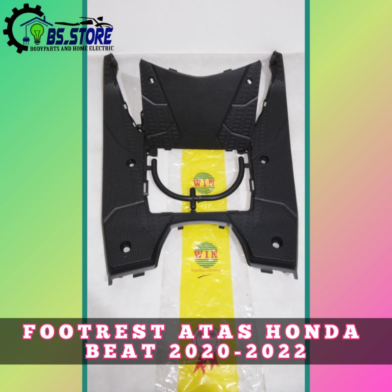 PIJAKAN KAKI ATAS HONDA BEAT LED NEW K1A  2020 2021 2022 | FOOTREST ATAS+TUTUP AKI BEAT 2020-2022 | LANTAI ATAS BEAT NEW STREET 2020 2021 2022 K1A | WIN