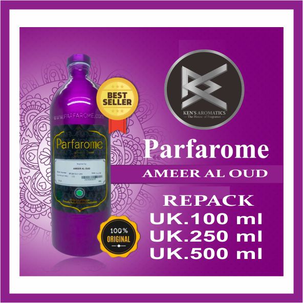 Parfum Ameer Al Oud Biang Murni Repack by Parfarome Premium