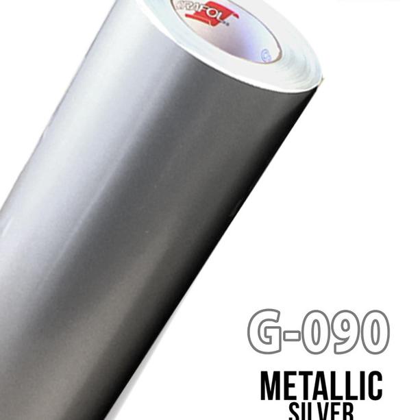 Oracal 651 090 Silver Grey Gloss/Matte(Doff) Meteran - MATT/DOFF