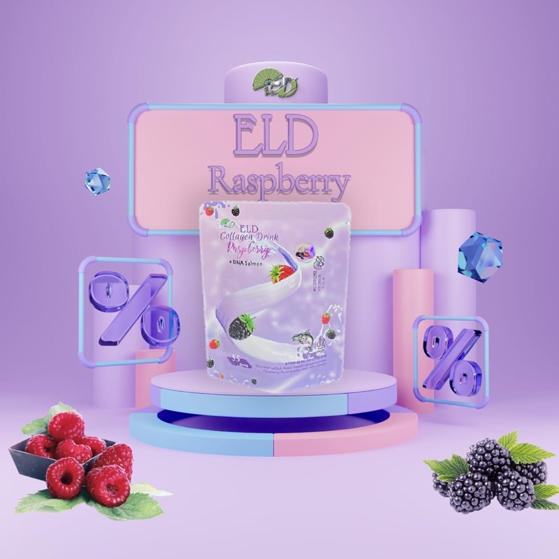 ELD Collagen Drink  55 Gram Mencerahkan kulit lebih cepat