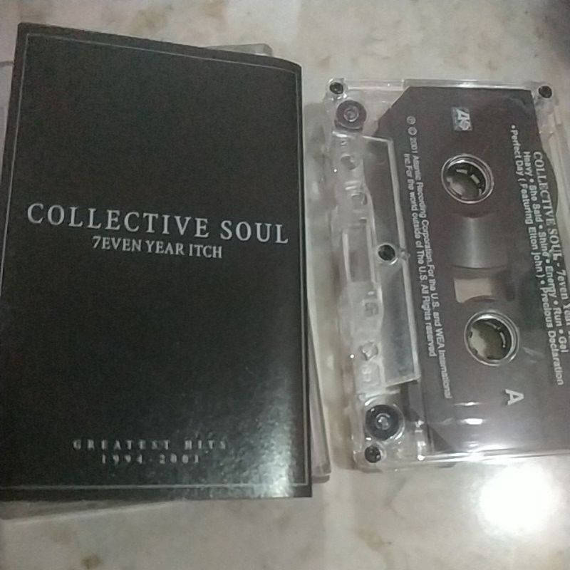 Kaset pita Collective Soul : 7even Year Itch (Greatest Hits)