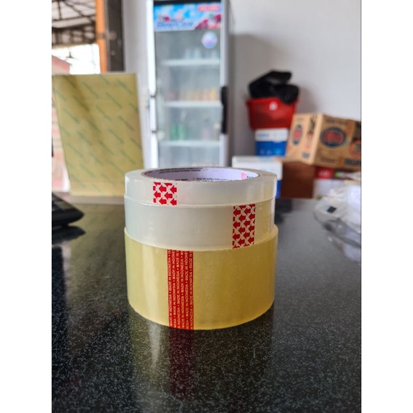 Isolasi Transparan Nachi 0.5 Inch 1 Inch 2 Inch Lakban Bening Nachi