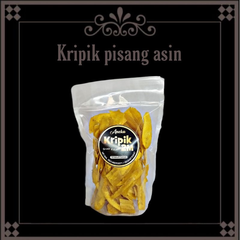 

[ANEKA KRIPIK 2M]Kripik Pisang Asin 150gr
