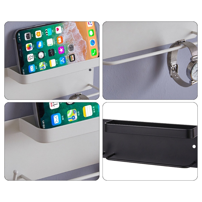 Rak Gantungan Kunci Magnetik Bahan Stainless Steel Untuk Dapur / Kamar Mandi