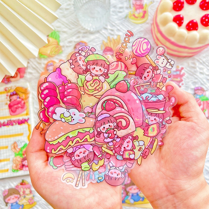 

30 pcs stiker dekorasi pvc waterproof