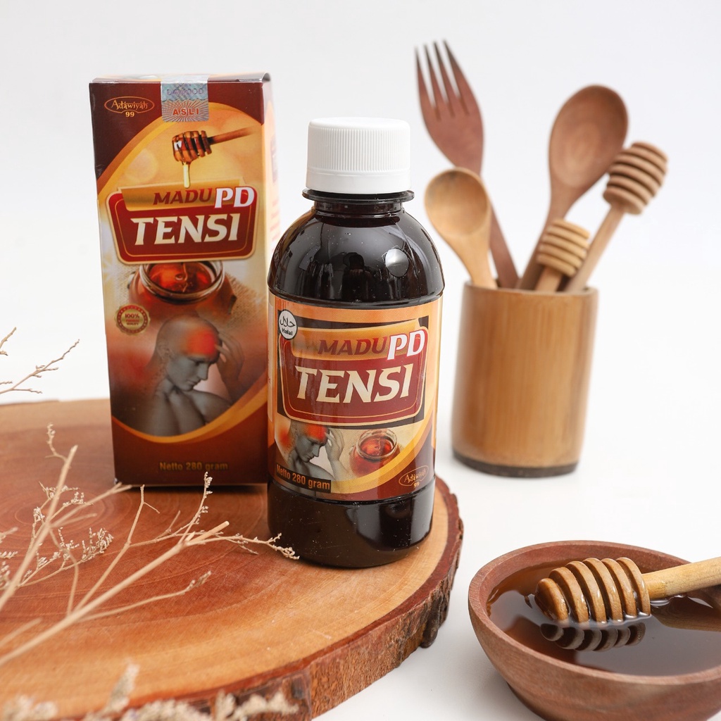 PD TENSI - Madu PDTENSI Isi 280 gr - Meringankan Gejala Tekanan Darah Tinggi