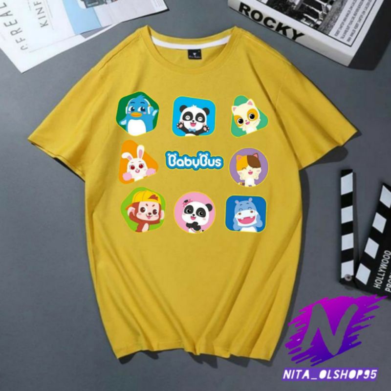 baju anak babybus dan teman teman