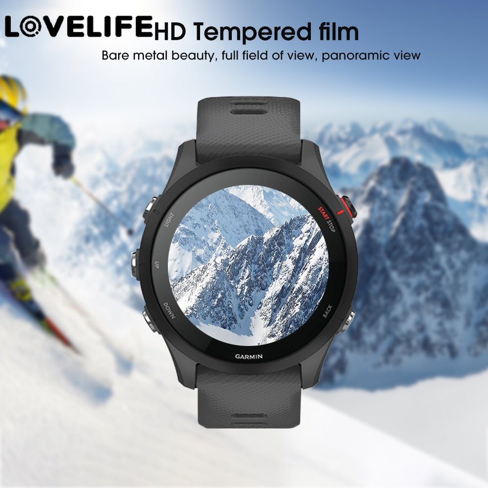 2 Pcs Pelindung Layar Smartwatch Garmin Forerunner 255 / 1 / 2 Pcs Garmin Forerunner 255 Hidrolik Full Screen HD Bahan TPU Tahan Gores