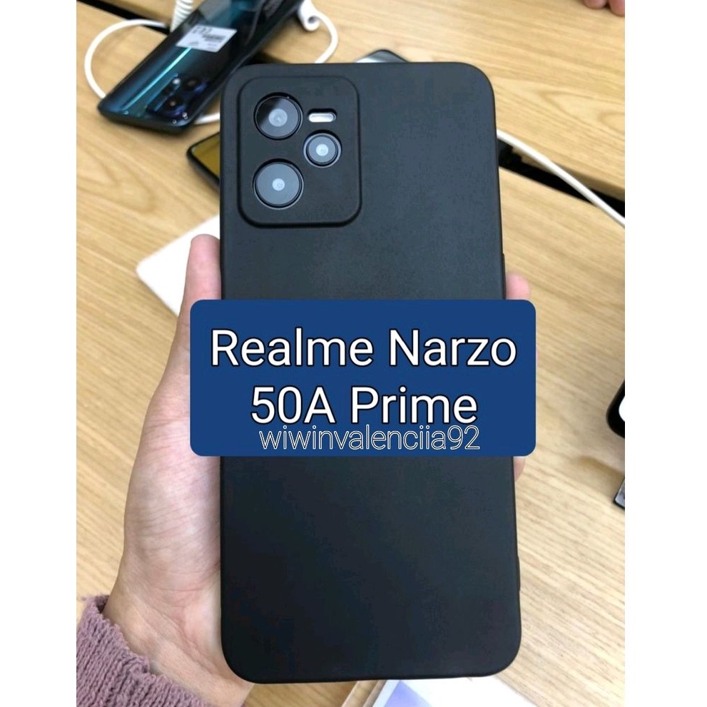 Softcase Full Black Matte Premium Realme C55 C35 C31 C30s C30 C25 C25s C22Y C21 C21Y C20 NARZO 20 Pr
