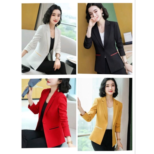 Jual JAS WANITA JAS FORMAL BLAZER WANITA JAS KANTOR JAS CEWEK JAS