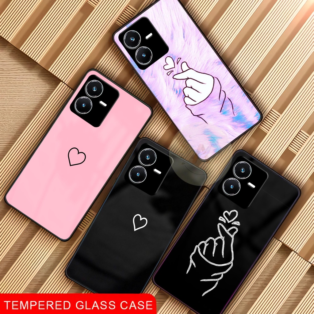 Softcase Glass VIVO Y22 2022 - GK15 - Case HP VIVO Y22 2022 - Case VIVO Y22 2022 - Kesing HP VIVO Y2