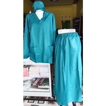 MEDIS MEDICAL - [ FREE BORDIR NAMA ] Baju OK | Baju OK Lengan Panjang | Scrub OK | Baju Medis - Scru