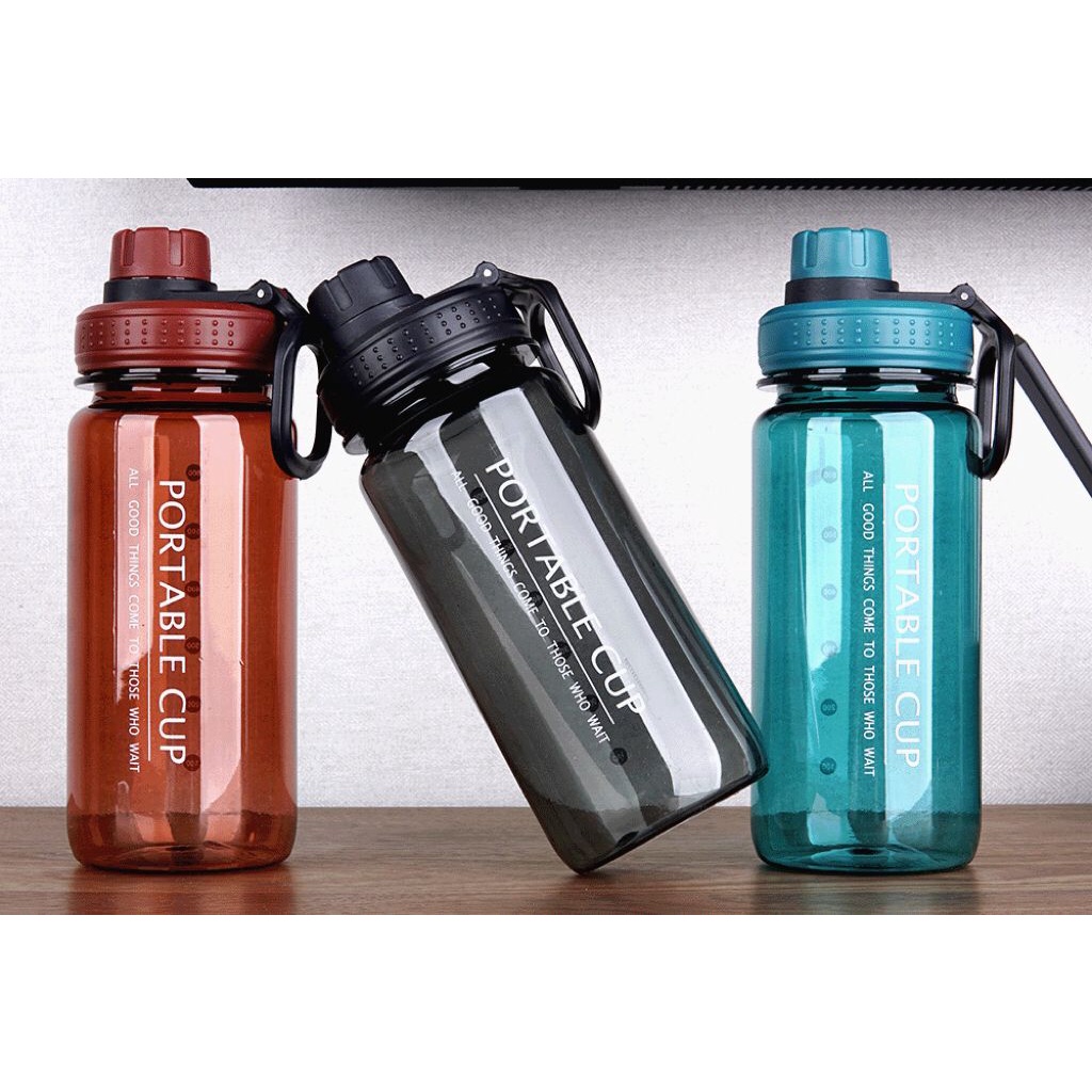 Water Bottle Minum Sport Portable Cup 600ml