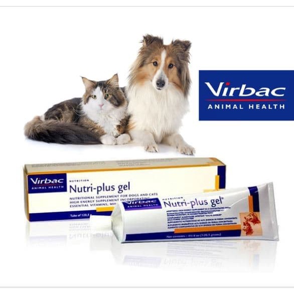 Virbac Nutri Plus Gel, Nutrisi Anjing & Kucing (One Of Vet'S Choice)