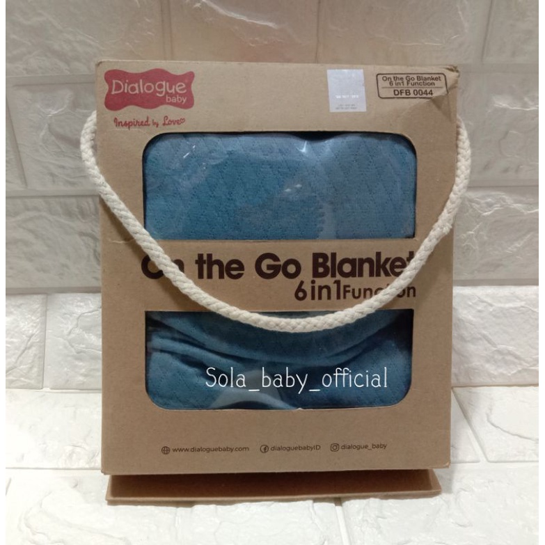 Dialogue Baby On The Go Blanket/Selimut Bayi 6in1